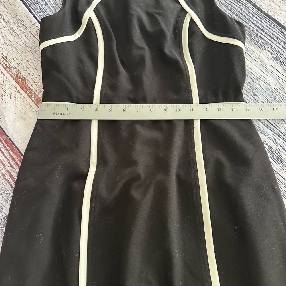 Calvin Klein Black and White Sheath Dress - Picture 7 of 8